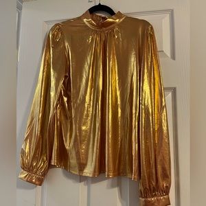 Sugarlips gold top, L